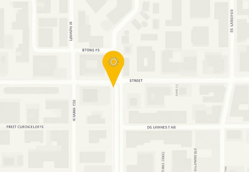 Map showing 71 Laurens Street North Melbourne